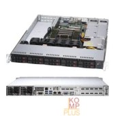 Сервер Supermicro AS-1114S-WTRT Серверная платформа Supermicro A+ Server 1U Single AMD EPYC™ 7002 Series Processor (8 DIMM DDR4, 10 Hot-swap 2.5