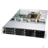 Корпус Supermicro CSE-LA25TQC-R609LP server chassis, 2U Dual and Single Intel and AMD CPUs, 7 low-profile expansion slot(s), 8 x 3.5