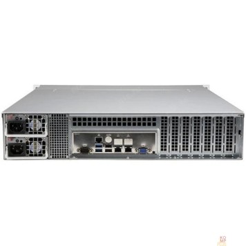 Корпус Supermicro CSE-LA25TQC-R609LP server chassis, 2U Dual and Single Intel and AMD CPUs, 7 low-profile expansion slot(s), 8 x 3.5