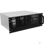 Корпус Procase RM438-B-0 Корпус 4U server case,3x5.25+8HDD,черный,без блока питания,глубина 380мм, MB ATX 12