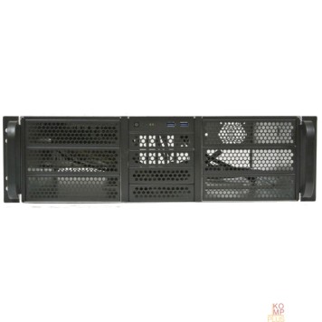 Корпус Procase RE306-D6H4-C8-48 Корпус 3U server case,6x5.25+4HDD,черный,без блока питания(2U,2U-redundant),глубина 480мм,MB CEB 12