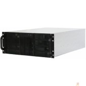 Корпус Procase RE411-D11H0-A-45 Корпус 4U server case,11x5.25+0HDD,черный,без блока питания,глубина 450мм,MB ATX 12