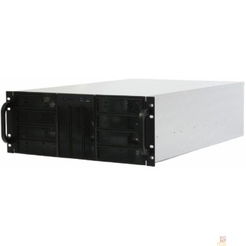 Корпус Procase RE411-D11H0-A-45 Корпус 4U server case,11x5.25+0HDD,черный,без блока питания,глубина 450мм,MB ATX 12