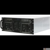 Корпус Procase RE411-D2H14-FC-55 Корпус 4U server case,2x5.25+14HDD,черный,без блока питания,глубина 550мм,MB CEB 12