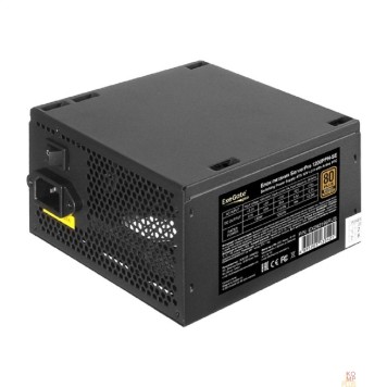 Блок питания Exegate EX292196RUS Серверный БП 1200W ExeGate ServerPRO 80 PLUS® Bronze 1200PPH-SE (ATX, for 3U+ cases, APFC, КПД 89% (80 PLUS Bronze), 12cm fan, 24pin, 2x(4+4)p, 6xPCI-E, 8xSATA, 4xIDE, box, black)