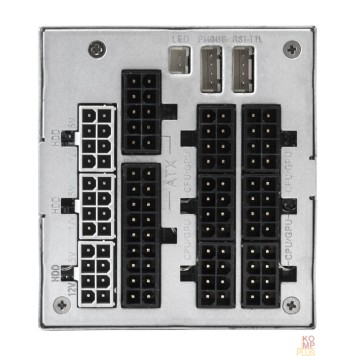 Блок питания Exegate EX292323RUS Серверный БП с резервированием 2U Redundant 2x1000W ExeGate Industrial-RTS1000 (APFC, КПД 94% (80 PLUS Platinum), 4 cm fan, 24pin, 2x(4+4)pin, 2PCIe, 2SATA, 6IDE, Cable Management)-2