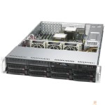 Сервер Supermicro SYS-620P-TRT Серверная платформа (2U, 2 x LGA4189, Intel C621A, 16 x DDR4, 8 x 3.5