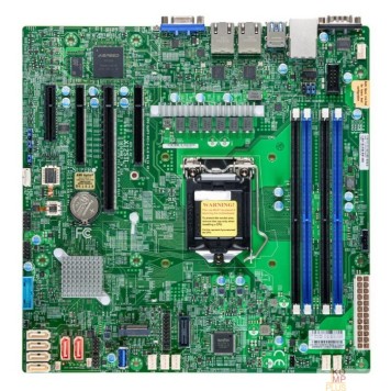 Материнская плата Supermicro MBD-X12STL-F-B mATX (uATX),LGA 1200