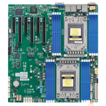 Материнская плата Supermicro MBD-H12DSI-N6-B Материнская плата Dual AMD EPYC™ 7003/7002 Series Processors, 4TB Registered ECC DDR4 3200MHz SDRAM in 16 DIMMs, 10 SATA3, 2 SATADOM, 4 NVMe {10} 