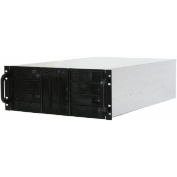 Корпус Procase RE411-D11H0-FE-65 Корпус 4U server case,11x5.25+0HDD,черный,без блока питания,глубина 650мм,MB EATX 12