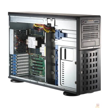 Сервер Серверная платформа/ SuperServer SYS-741P-TRT (X13DEI-T, CSE-745BTS-R1K23BP) (2 x LGA-4677, 16xDDR5 Up to 4TB, 8x3.5