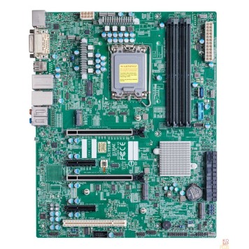 Материнская плата Supermicro MBD-X13SAE-B Intel 13th/12th Gen Core i9/i7/i5/i3 LGA1700 CPU, Intel W680 Chipset, Up to 128GB ECC/non-ECC DDR5 DIMM, HDMI/DP/DVI-D, 8xSATA, 1xGbit/1x2.5Gbit LAN, 4xUSB 2.