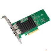 INTEL Сетевые адаптеры Intel X710T2LBLK Сетевая карта/ Intel® Ethernet Network Adapter X710-T2L, Dual Ports RJ45, X710-AT2, 10GbE/5GbE/2.5GbE/1GbE/100Mb, PCIe v3.0 (8.0GT/s), QoS, VMDq, SR-IOV, iSCSI/NFS