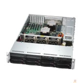 Сервер Supermicro SYS-621P-TR - 2U, 2x1200W, 2xLGA4677, iC741, 16xDDR5, 8x3.5