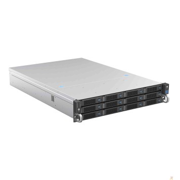 Корпус Procase BS212-SATA3-B-0 Корпус 2U Rack server case 12 SATA III / SAS 6Gbit hotswap HDD 3*MiniSAS(8087), черный, без блока питания, глубина 650мм, MB 12