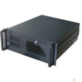 Корпус Procase B430-B-0 черный {4U глубина 450мм, внешн 3x5.25, внутр 8xHDD, MB 12