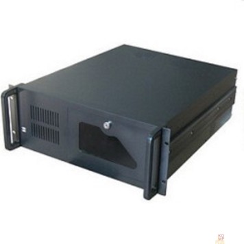 Корпус Procase B430-B-0 черный {4U глубина 450мм, внешн 3x5.25, внутр 8xHDD, MB 12