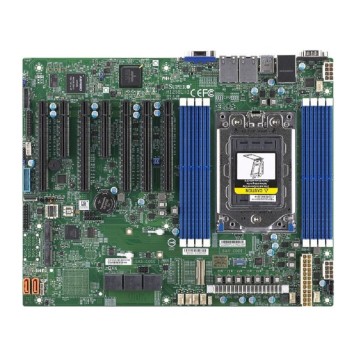 Материнская плата Supermicro MBD-H12SSL-i-B ATX, 8 DIMM slots, 8 SATA3, 2 M.2, 8 SATA3 or 2 NVMe via single SlimSAS x8, 2 Gigabit Ethernet LAN Ports, ASPEED AST2500 BMC graphics, 7 PWM 4-pin Fans OEM