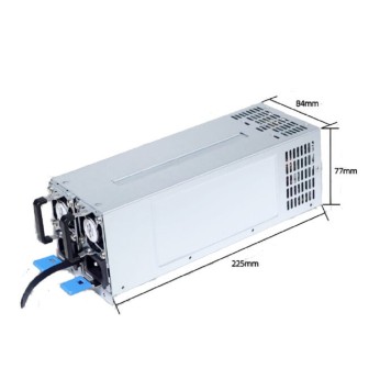 Блок питания Procase MR21600P Блок питания с резервированием ATX 2U (1600W+1600W) КПД 94+Platinum, 225*78*84mm, CRPS, Модульные кабели, Активный PFC, +12B=130A,+5B=25A,+3,3B=25A, -12В=0,3А, 5VSB=2.5A, Входное напр-2