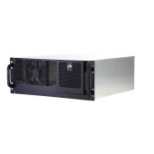 Корпус Procase RM445D-B-0 Корпус 4U Rack server case, 3x5.25+8HDD, черный, без блока питания, глубина 450мм, MB 12