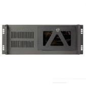 Корпус Procase B441-B-0 черный 4U глубина 450мм, внешн 2x5.25, 1x3.5, внутр 7xHDD, MB 12