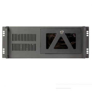 Корпус Procase B441-B-0 черный 4U глубина 450мм, внешн 2x5.25, 1x3.5, внутр 7xHDD, MB 12