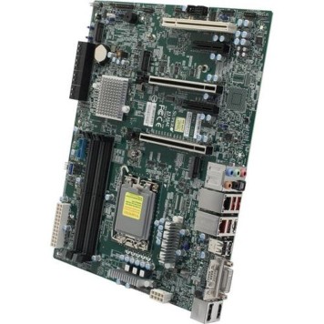 Материнская плата Supermicro MBD-X13SAE-B Intel 13th/12th Gen Core i9/i7/i5/i3 LGA1700 CPU, Intel W680 Chipset, Up to 128GB ECC/non-ECC DDR5 DIMM, HDMI/DP/DVI-D, 8xSATA, 1xGbit/1x2.5Gbit LAN, 4xUSB 2.-2