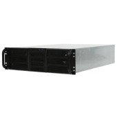 Корпус Procase RE306-D6H4-FE8-65 Корпус 3U server case,6x5.25+4HDD,черный,без блока питания(2U,2U-redundant),глубина 650мм,MB EATX 12