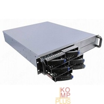 Корпус Procase ES206S-SATA3-B-0 {2U 6 SATAII/SAS hotswap HDD, глубина 550мм, MB 12
