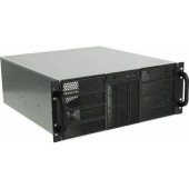 Корпус Procase RE411-D11H0-FE-65 Корпус 4U server case,11x5.25+0HDD,черный,без блока питания,глубина 650мм,MB EATX 12
