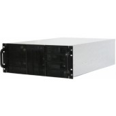 Корпус Procase RE411-D11H0-F3E-65-F (Корпус 4U server case,11x5.25+0HDD,черный,без блока питания,глубина 650мм,MB EATX 12