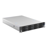 Корпус Procase BS212-SATA3-B-0 Корпус 2U Rack server case 12 SATA III / SAS 6Gbit hotswap HDD 3*MiniSAS(8087), черный, без блока питания, глубина 650мм, MB 12