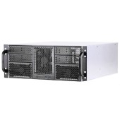 Корпус Procase Корпус 4U server case,4x5.25+11HDD,черный,без блока питания,глубина 550мм,MB CEB 12
