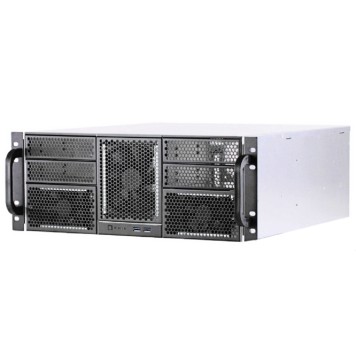 Корпус Procase Корпус 4U server case,4x5.25+11HDD,черный,без блока питания,глубина 550мм,MB CEB 12