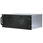 Корпус Procase 4U300-08 Корпус 4U server case,8HDD,черный,без блока питания PS/2 ATX,глубина 300мм, MB ATX 12