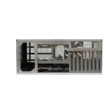 Корпус Procase RM438-B-0 Корпус 4U server case,3x5.25+8HDD,черный,без блока питания,глубина 380мм, MB ATX 12