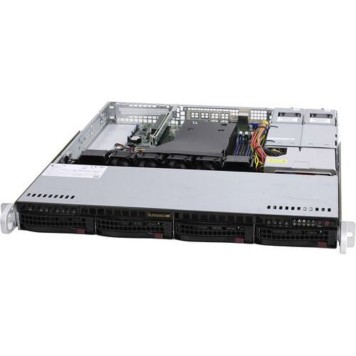 Сервер Supermicro SYS-5019C-MR Серверная платформа 1U SATA SYS-5019C-MR-2
