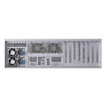 Корпус Procase BS316-SAS12-B-0 Корпус 3U Rack server case 16 SATA III / SAS 12Gbit hotswap HDD 4*MiniSAS HD(8643), черный, без блока питания, глубина 650мм, MB 12