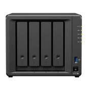 Дисковый массив Synology DS925+ Сетевое хранилище NAS AMD Ryzen V1500B 2.2 GHz 4 GB DDR4 ECC SODIMM /3.5