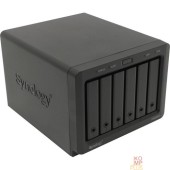 Дисковый массив Synology DS620slim Сетевое хранилище DC2,0GhzCPU/2Gb(upto6)/RAID0,1,10,5,6/up to 6HDDs SATA 2,5'/2xUSB 3.0/2xGigEth/iSCSI/2xIPcam(up to 25)/ 1xPS/2YW
