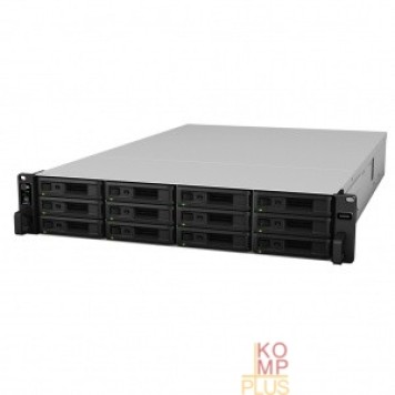 Дисковый массив Synology SA3200D Rack 2U (QC2,4GhzCPU/8Gbupto64/2x1GbE+1x10GbERJ45(+1xExpSlot) per contr)NoHDD(upto12 2,5