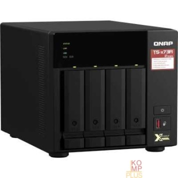 Дисковый массив QNAP TS-473A-8G Сетевое хранилище NAS 4-bay настольный Ryzen V1500B-2