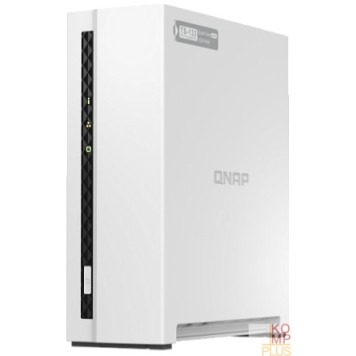 Дисковый массив QNAP TS-133 Сетевое хранилище NAS 1-bay настольный Cortex-A55-2