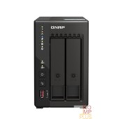 Дисковый массив Сетевое хранилище NAS Qnap Original TS-253E-8G 2-bay настольный Celeron J6412