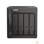 Дисковый массив Сетевое хранилище NAS Qnap Original TS-453E-8G 4-bay настольный Celeron J6412