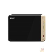 Дисковый массив Qnap Original NAS Сетевое хранилище TS-664-8G 6-bay настольный Celeron N5095