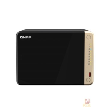 Дисковый массив Qnap Original NAS Сетевое хранилище TS-664-8G 6-bay настольный Celeron N5095