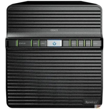 Дисковый массив Synology DS423 Сетевое хранилище NAS, слоты 4x2.5