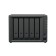 Дисковый массив Synology DS1525+  СХД AMD V1500B (Quad-Core, 8 Threads) 2.2 GHz 8GB DDR4 ECC 5 x 3.5”/2.5” SATA HDD/SSD 2 x M.2 NVMe (for SSD cache, no storage pool support) 2 x 2.5GbE RJ-45 вилка UK/HK 3-pin