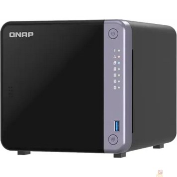 Дисковый массив Сетевое хранилище без дисков/ SMB QNAP TS-432X-4G 4-bay 3.5